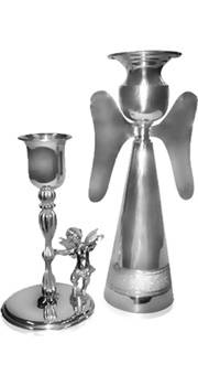 "Altar Set Candelabrum <br> "Angel" Style"