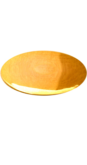 Paten: Polished Gold Plated (24 Kt) Paten