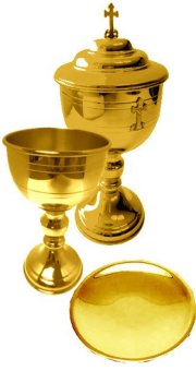 Holy Eucharist Set (Gold)