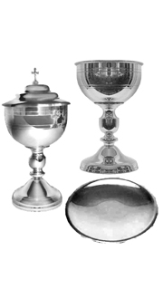 Holy Eucharist Set (Pewter)