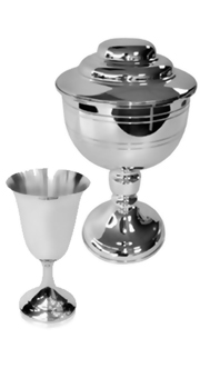 Polished Chalice and Ciborium