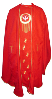 Red Chasuble - Holy Spirit