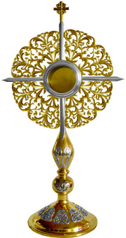 Monstrance: Outstanding Baroque Monstrance