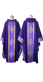 Purple Classic Chasuble